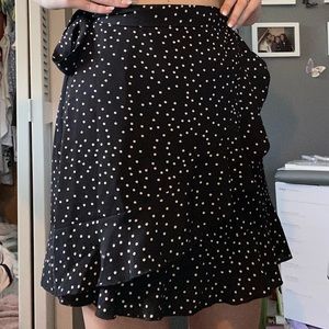 Polka dot skirt